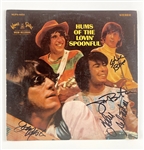 Lovin Spoonful Group Signed “Hums of the Lovin’ Spoonful” Album Record (4 Sigs) (Beckett/BAS Guaranteed)