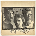 The Police Group Signed “Synchronicity” Album Inner Sleeve (3 Sigs) (Beckett/BAS Guaranteed)