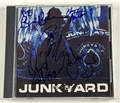 Junkyard In-Person Group Signed Vintage 80’s Promotional CD (5 Sigs) (John Brennan Collection) (Beckett/BAS) 