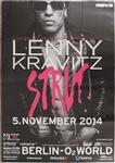 Lenny Kravitz Signed 24” x 36” German Tour Poster (ACOA Authentication) 
