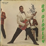 Bo Diddley Signed Self-Titled Debut Record Album (ACOA Authentication)