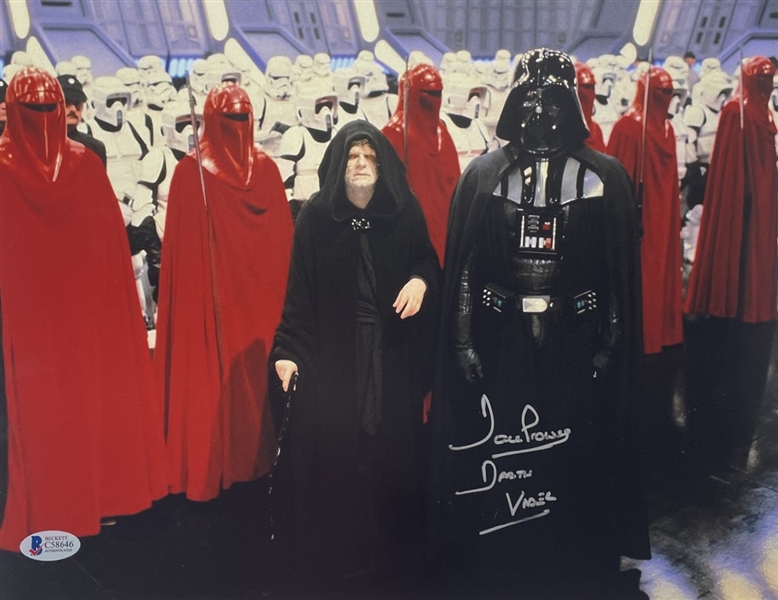 Star Wars: Dave Prowse Signed 14” x 11” Photo from The Original Trilogy (Beckett/BAS Authentication) 