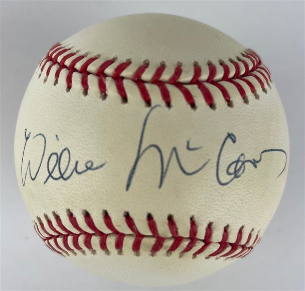 Willie McCovey Signed ONL Baseball (JSA) 