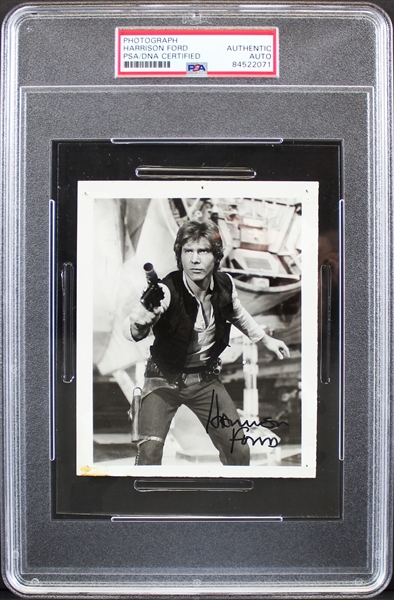 Harrison Ford Superb Signed 5" x 7" Vintage Star Wars Photo with Early Autograph! (PSA/DNA Encapsulated)