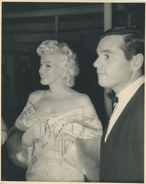 Marilyn Monroe Signed 7.75” x 9.75” Photo (Beckett/ BAS Guaranteed)