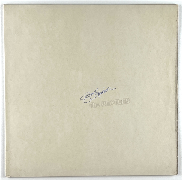Beatles: George Harrison Signed “White” Album Record (Roger Epperson/REAL LOA)