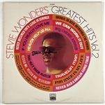 Stevie Wonder Signed “Greatest Hits Vol. 2” Album Record (JSA LOA)
