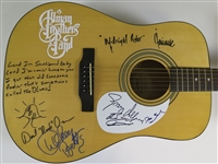 The Allman Brothers Band Signed Acoustic Guitar by 6 Members (JSA LOA)