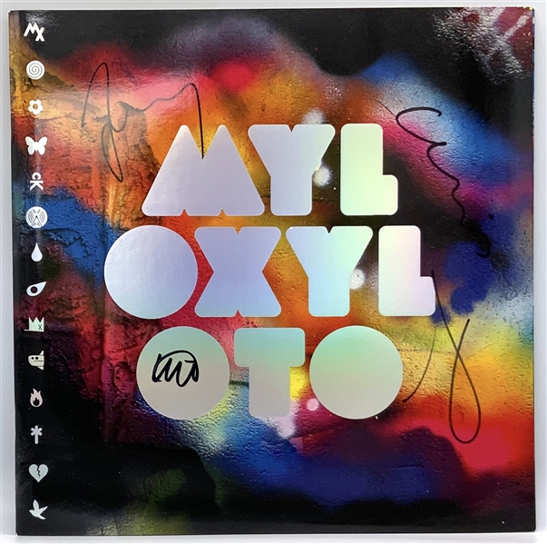 Coldplay Group Signed “Mylo Xyloto” Program (4 Sigs) (Beckett/BAS Guaranteed)