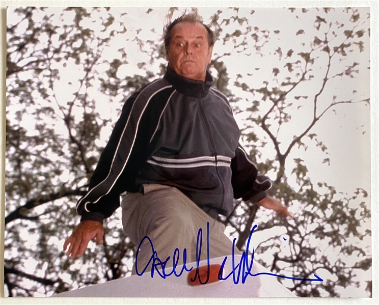 Jack Nicholson In-Person Signed 10” x 8” Photo (JSA LOA)