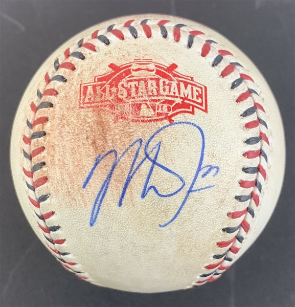 Mike Trout Game Used & Signed 2015 All-Star Game Baseball :: Trout HR Game & MVP of The Game! (PSA/DNA COA & MLB Authentication)