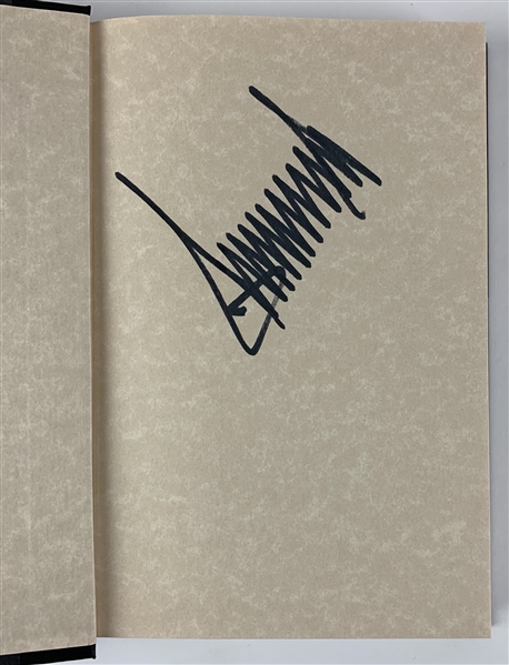 Donald Trump Signed Hardcover First Edition Book: "The Art of the Comeback" (Beckett/BAS Guaranteed)