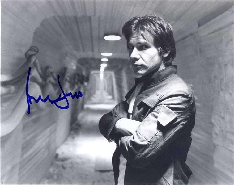 Star Wars: Harrison Ford Signed 10” x 8” Photo from “The Empire Strikes Back” (Beckett/BAS Guaranteed)