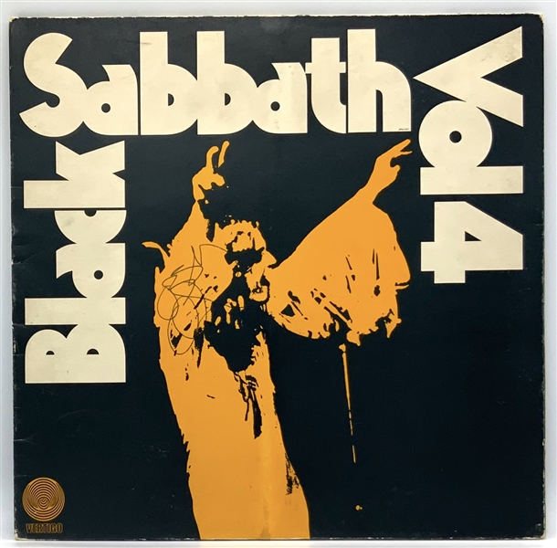 Black Sabbath: Ozzy Osbourne “Vol. 4” Album Record (Beckett/BAS Guaranteed)