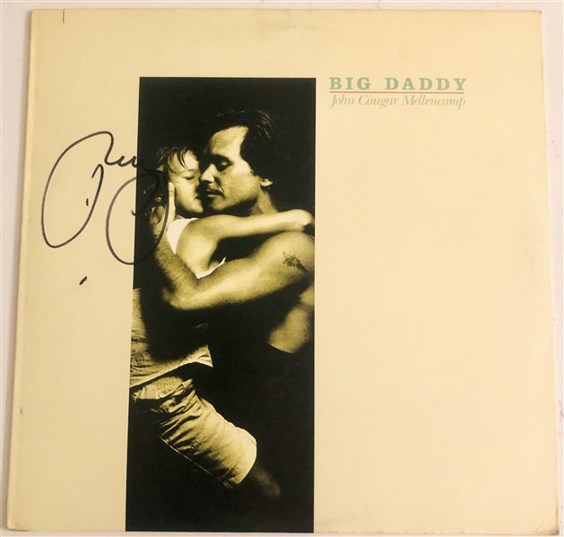 John Cougar Mellencamp Signed “Big Daddy” Record Album LP (John Brennan Collection) (BAS Authentication)