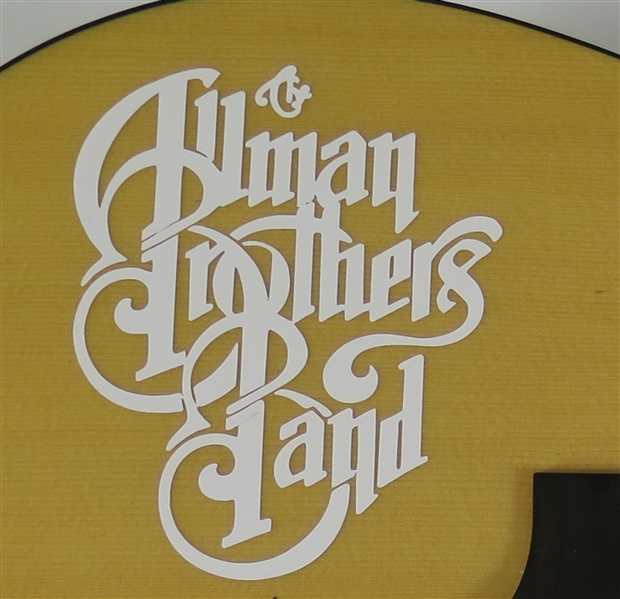 The Allman Brothers Band Signed Acoustic Guitar by 6 Members (JSA LOA)