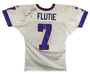 Doug Flutie Signed Game Used Jersey and Pants :: Photomatched to 11/8/98 Game vs. NYJ :: Only Known Flutie Photomatched Jersey! (Resolution Photomatching & PSA/DNA)