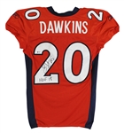 Brian Dawkins Game Worn & Signed 2010 Denver Broncos Jersey (Dawkins LOA & Beckett/BAS LOA)