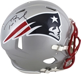 Tom Brady Signed New England Patriots Full Sized Proline Speed Game Model Helmet (Fanatics)