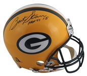 Bart Starr Signed Packers Full Sized Helmet Graded Gem Mint 10 (BAS)