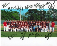 Patrick Mahomes Signed 2013 High School Baseball Team Photo with Early Autograph! (PSA/DNA COA)