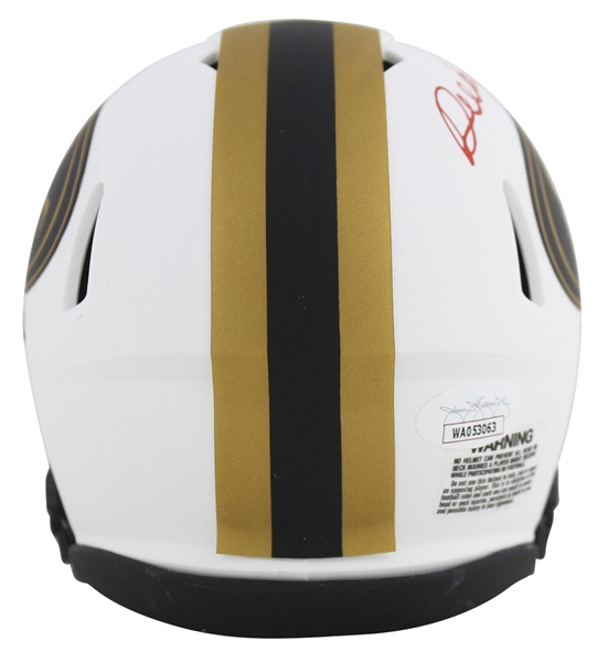 Deebo Samuel Signed 49ers Lunar Speed Mini Helmet (Beckett/BAS Witnessed)