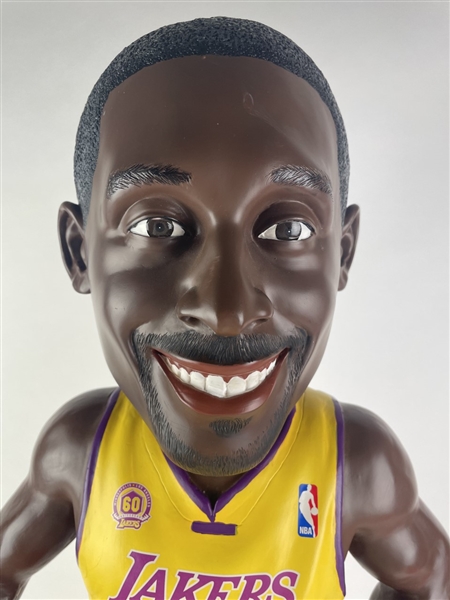 Lot Detail - RARE Kobe Bryant Signed Lakers LTD ED 3FT Bobblehead (Panini)