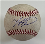 Mookie Betts Game Used & Signed OML Baseball :: 4-29-2022 vs. Tigers (PSA/DNA COA & MLB Authentication)
