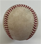 Mookie Betts Game Used & Signed OML Baseball :: 4-29-2022 vs. Tigers (PSA/DNA COA & MLB Authentication)