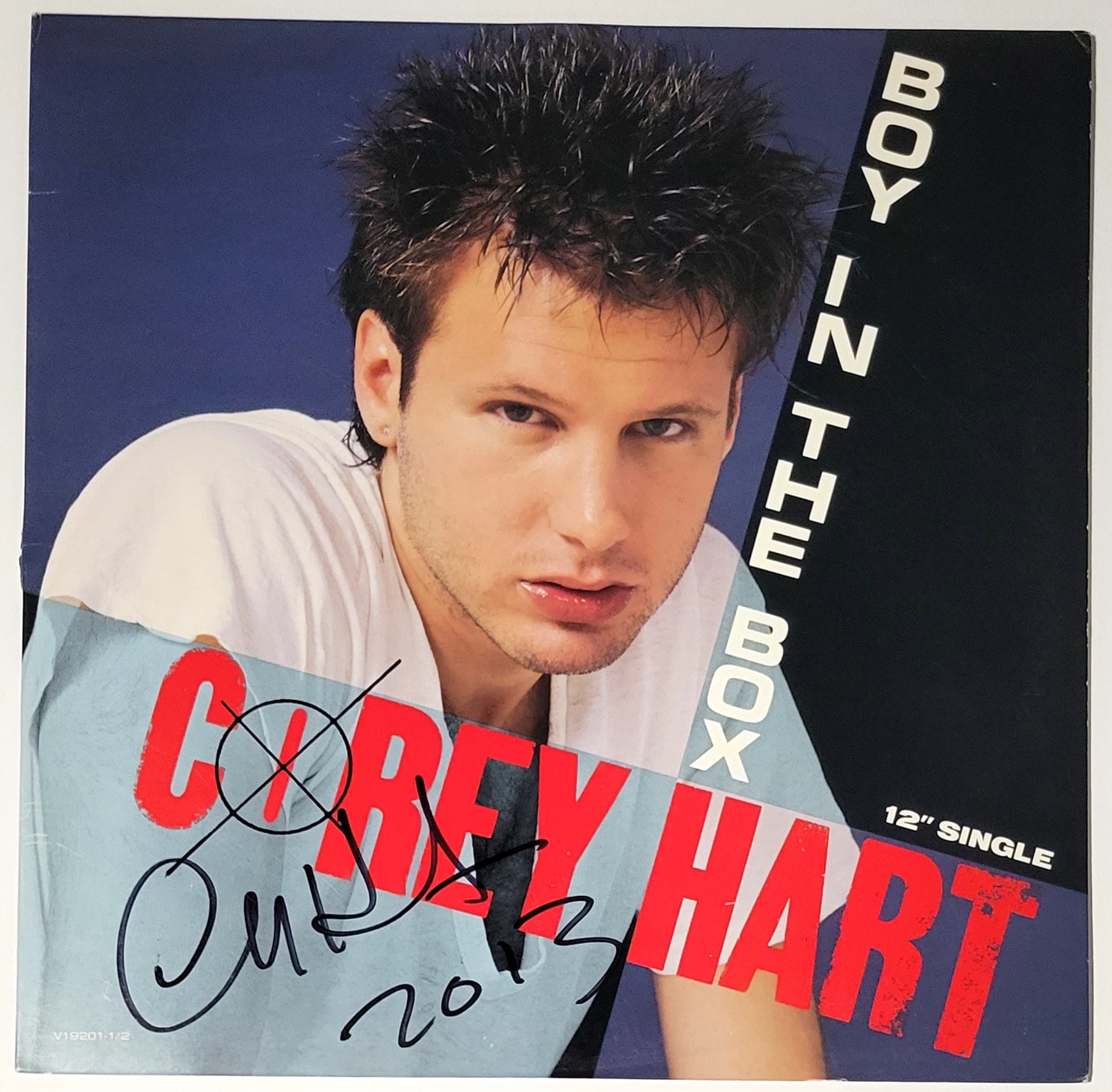 Lot Detail Corey Hart Signed “Boy in the Box” 12” EP Record (Third Party Guaranteed)