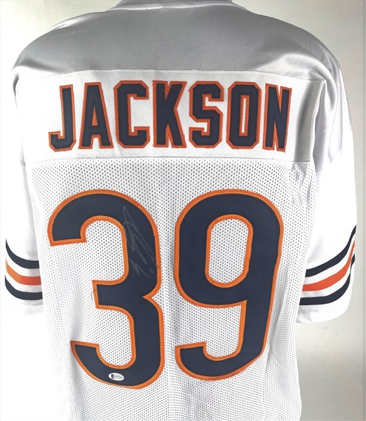 Eddie Jackson Signed Chicago Bears Jersey (Beckett/BAS)