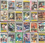 Lot of 100 Signed Football Cards w/ Fouts, Fenick, Joiner, & More! (Third Party Guaranteed)