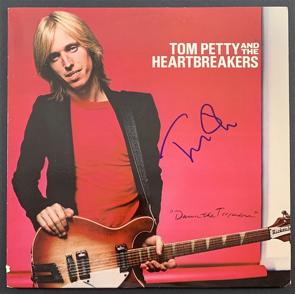 Tom Petty Signed "Damn the Torpedoes" Album Cover w/ Vinyl (Beckett/BAS)