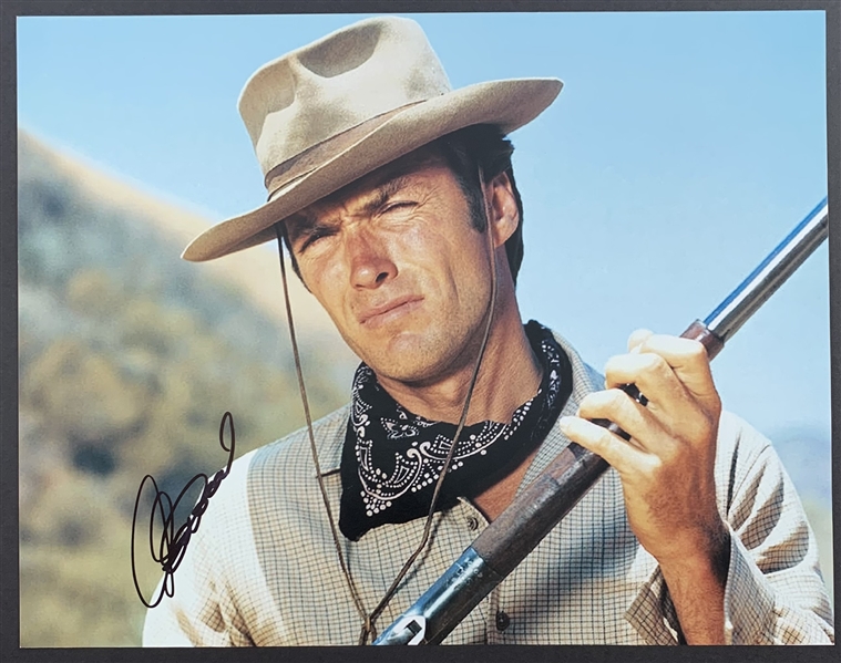 Clint Eastwood Signed 11" x 14" Color Photograph (PSA/DNA)