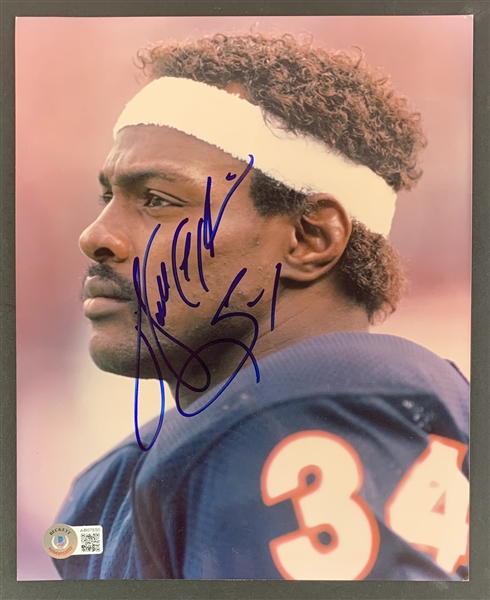 Walter Payton Signed 8" x 10" Photograph (Beckett/BAS LOA)