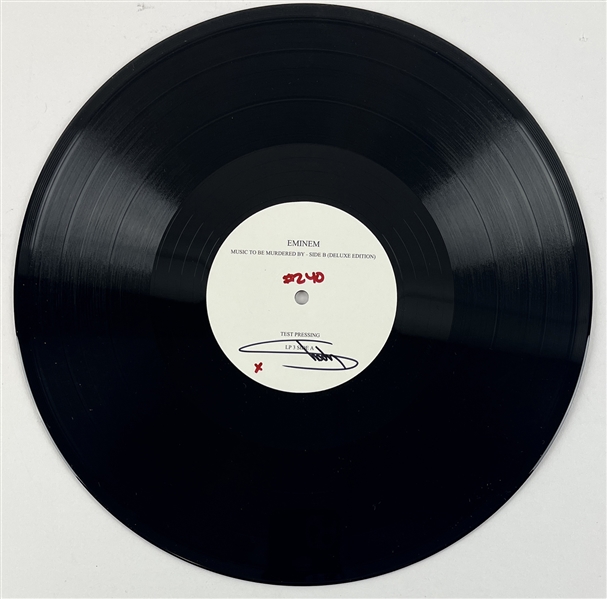 Eminem Signed Test Pressing Vinyl for "Music to be Murdered By" (Third Party Guaranteed) 