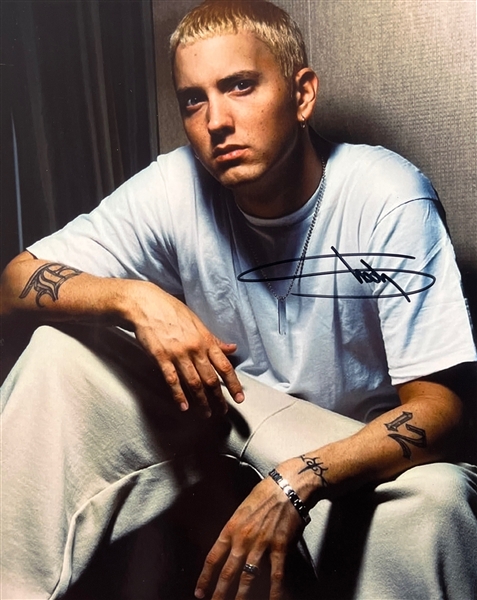 Eminem "Shady" Signed 8" x 10" Color Photograph (JSA LOA)