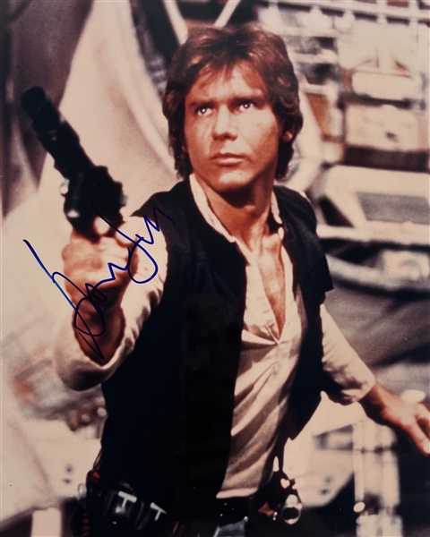 Star Wars: Harrison Ford Signed 8" x 10" Photograph as Han Solo! (Beckett/BAS)