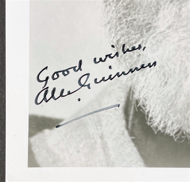 Star Wars: Alec Guinness Signed & Inscribed 8 x 10 B&W Photo (Beckett/BAS)