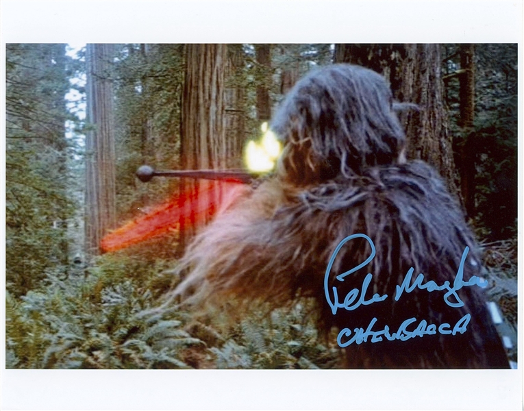 Star Wars: Peter Mayhew Signed 10” x 8” Photo from “Return of the Jedi” (Third Party Guaranteed)