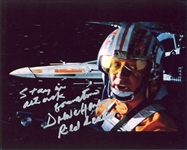 Star Wars: Drewe Henley “Red Leader” Signed 10” x 8” Photo from “A New Hope” (Third Party Guaranteed)