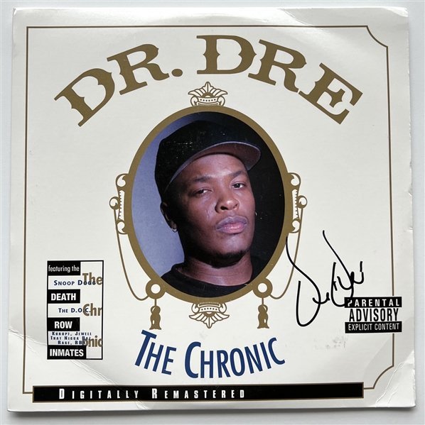 Dr. Dre In-Person Signed “The Chronic” Album Record (Third Party Guaranteed)