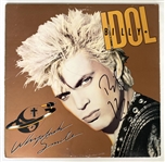 Billy Idol In-Person Signed “Whiplash Smile” Album Record (JSA Authentication)