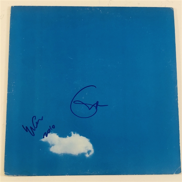 Eric Clapton and Yoko Ono In-Person Dual-Signed Plastic Ono Band Live Peace in Toronto 1969 Album Record (John Brennan Collection) (JSA Authentication) 