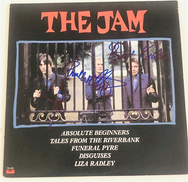 The Jam Group Signed "The Bitterest Pill" Album Record (3 Sigs) (John Brennan Collection) (JSA Authentication)