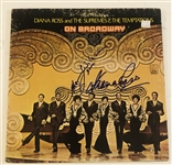 The Supremes Ross & Wilson Dual-Signed "On Broadway" Album Record (2 Sigs)(John Brennan Collection) (JSA Authentication)