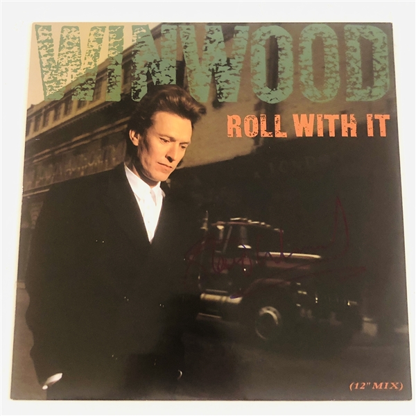 Steve Winwood Signed "Roll With It" Album Record EP (John Brennan Collection) (Beckett Authentication)