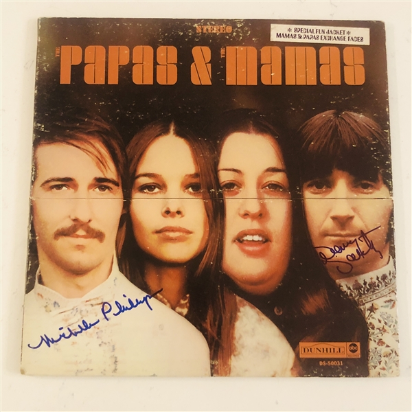 The Mama’s & The Papa’s Dual-Signed Phillips & Doherty Presented By Album Record (2 Sigs) (John Brennan Collection) (Beckett Authentication)