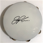 Jerry Lee Lewis In-Person Signed Tamborine (John Brennan Collection) (JSA Authentication) 