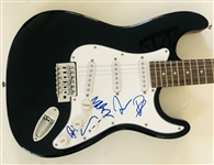 Foo Fighters In-Person Group Signed Stratocaster-Style Guitar (4 Sigs) (John Brennan Collection) (JSA Authentication)